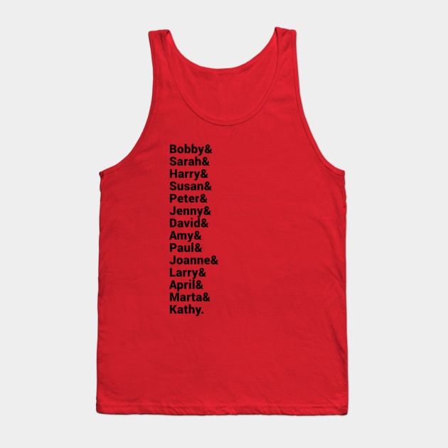 Company Names Tank Top by byebyesally